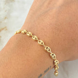 Pulso GC 4.55gr / 19cm / Oro Amarillo 18K
