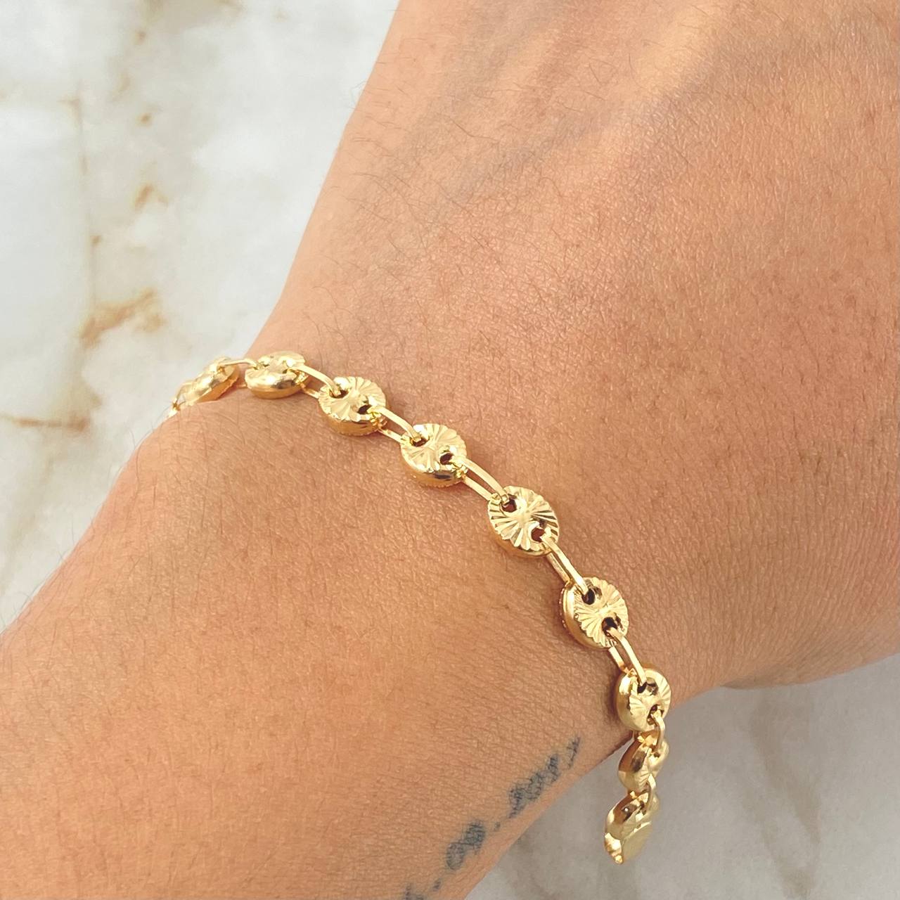 Pulso GC 5.4gr / 19.5cm / Oro Amarillo 18K