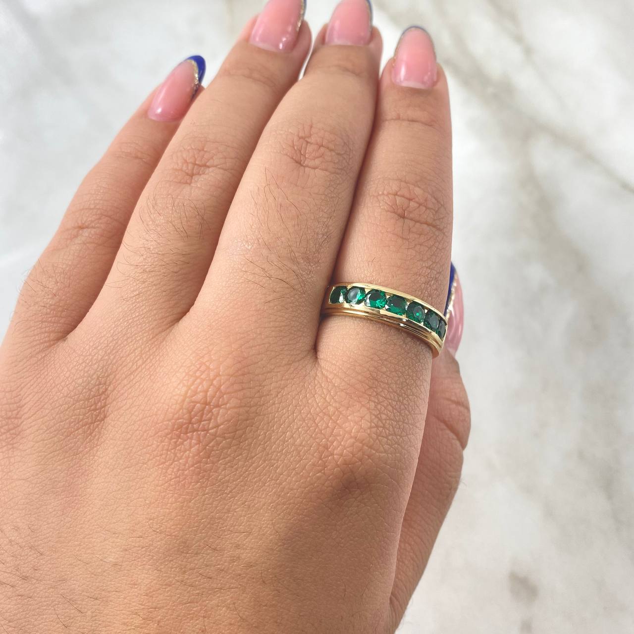 Anillo Churumbela Parcial 5gr / T9 / Oro Amarillo 18K