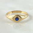 Anillo Ojo Liso 2.55gr / T10 1/2 / Oro Amarillo 18K