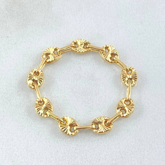 Anillo GC 1.15gr / T14 - T14 1/2 / Oro Amarillo 18K