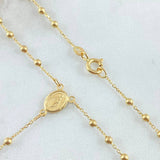 Rosario Virgen Milagrosa 3.2gr / 45cm / Oro Amarillo +4 18K