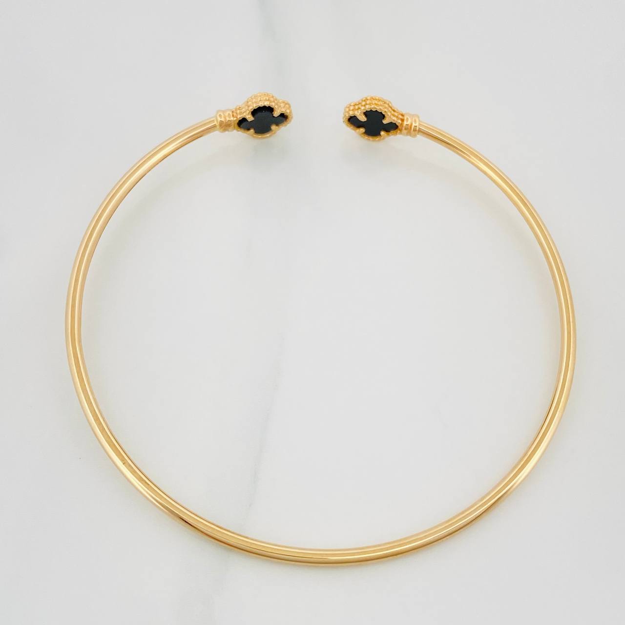 Pulso Aro Trebol 3.2 g / 18.5 cm / 190 mm Oro Amarillo 18K