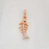 Dije Pez Espinas 1.75 g / 2.5 cm Oro Rosa 18K
