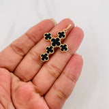 Dije Cruz Trebol 4.2 g / 4 cm Oro Amarillo 18K