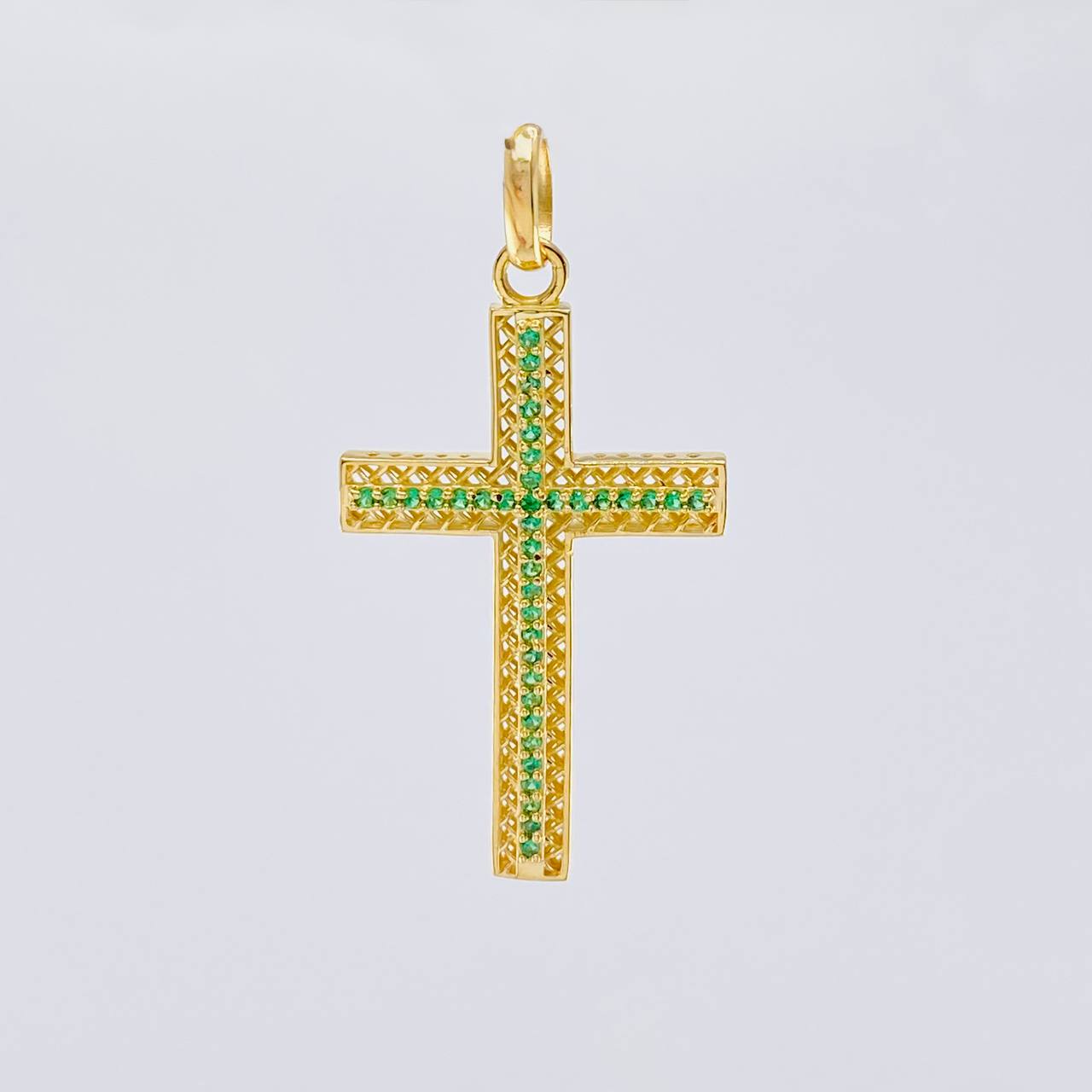 Dije Cruz Malla 5.1 g / 5 cm Oro Amarillo 18K
