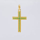 Dije Cruz Malla 5.1 g / 5 cm Oro Amarillo 18K