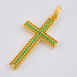 Dije Cruz Malla 5.1 g / 5 cm Oro Amarillo 18K