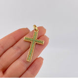 Dije Cruz Malla 5.1 g / 5 cm Oro Amarillo 18K