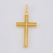 Dije Cruz Malla 3.15 g / 4 cm Oro Amarillo 18K