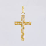 Dije Cruz Malla 3.15 g / 4 cm Oro Amarillo 18K