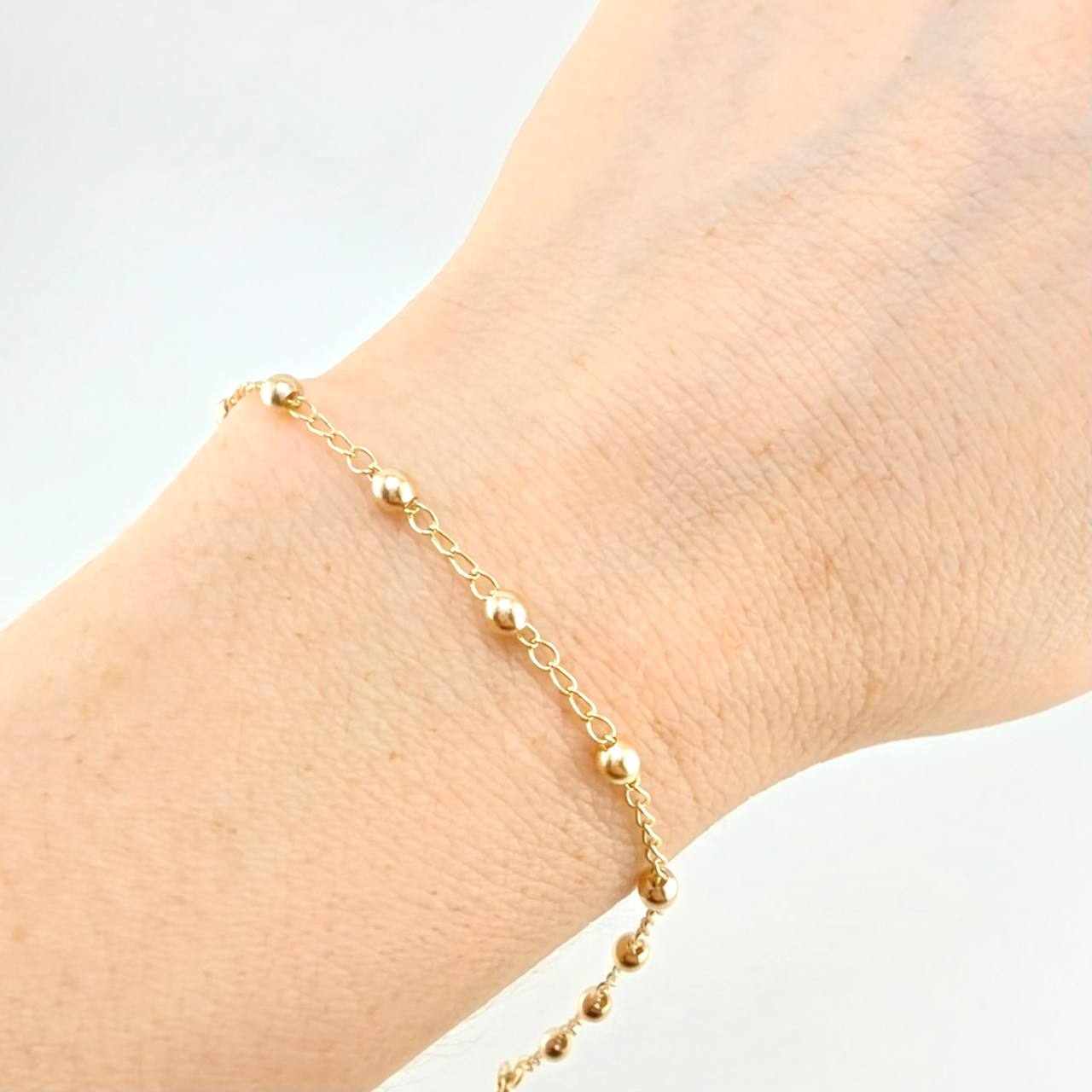 Pulso Tipo Militar 1.75 g / 18.5 cm / 3 mm Oro Amarillo 18K