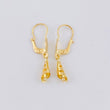 Candongas Lagrima Gota 1.15g / 1.9cm Oro Amarillo 18K