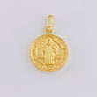 Dije San Benito 0.95 g / 2.2 cm Oro Amarillo 18K