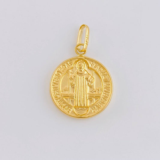 Dije San Benito 0.95 g / 2.2 cm Oro Amarillo 18K