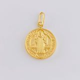 Dije San Benito 0.95 g / 2.2 cm Oro Amarillo 18K