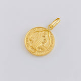 Dije San Benito 0.95 g / 2.2 cm Oro Amarillo 18K