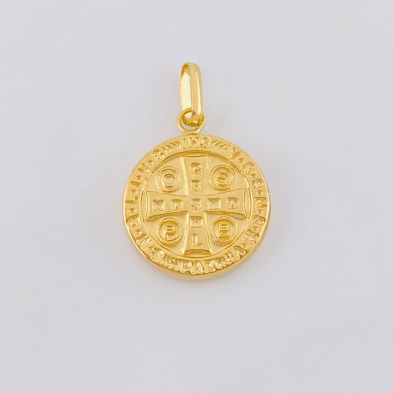 Dije San Benito 0.95 g / 2.2 cm Oro Amarillo 18K