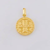 Dije San Benito 0.95 g / 2.2 cm Oro Amarillo 18K
