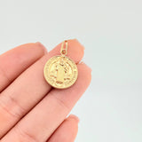 Dije San Benito 0.95 g / 2.2 cm Oro Amarillo 18K