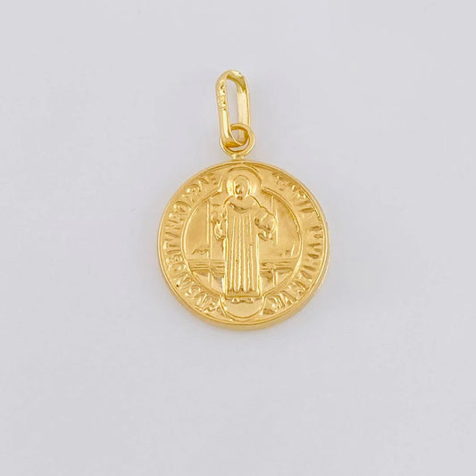 Dije San Benito 0.5 g / 1.7 cm Oro Amarillo 18K