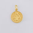 Dije San Benito 1 g / 2.4 cm Oro Amarillo 18K