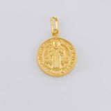 Dije San Benito 1 g / 2.4 cm Oro Amarillo 18K