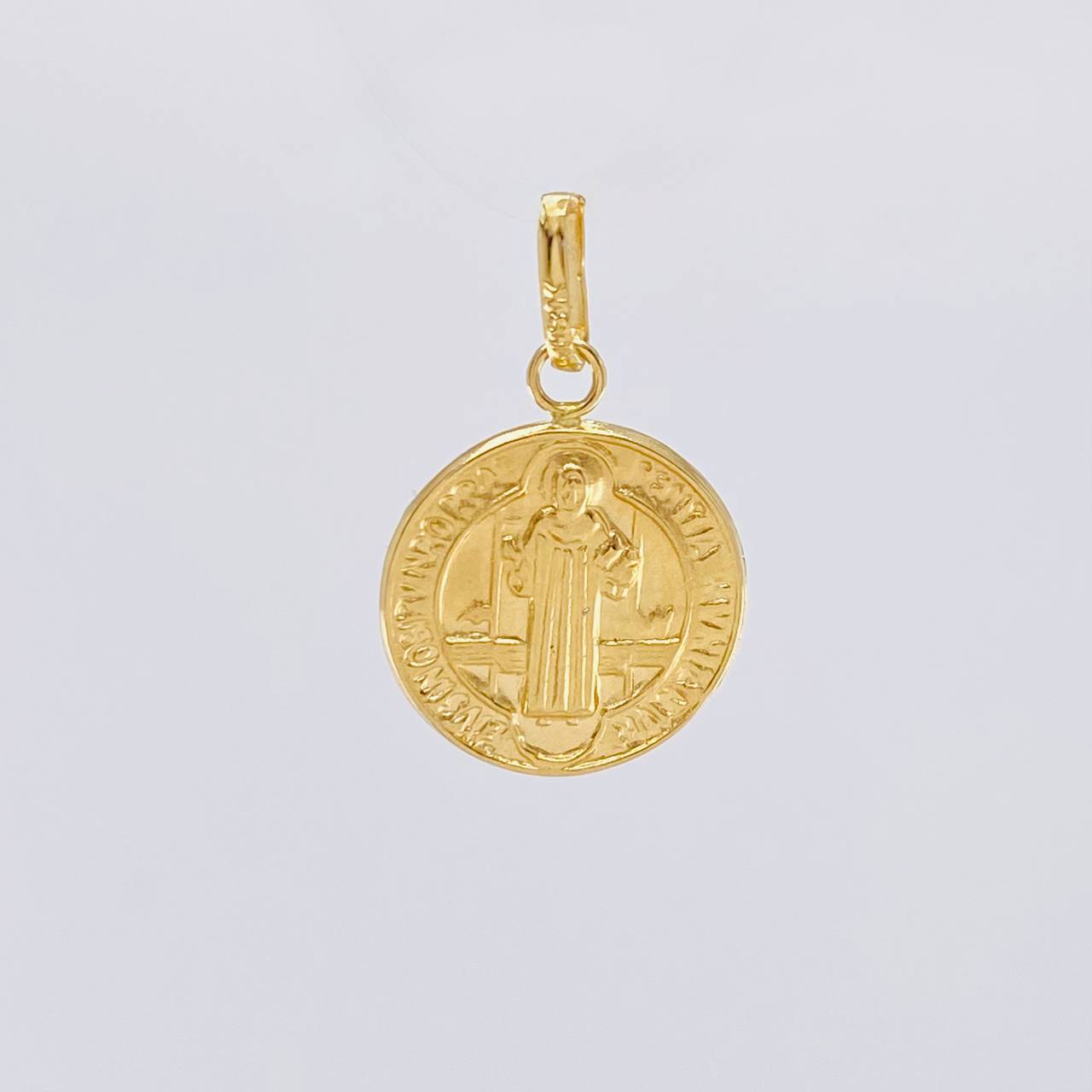 Dije San Benito 1 g / 2.4 cm Oro Amarillo 18K