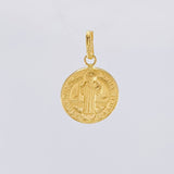 Dije San Benito 1 g / 2.4 cm Oro Amarillo 18K