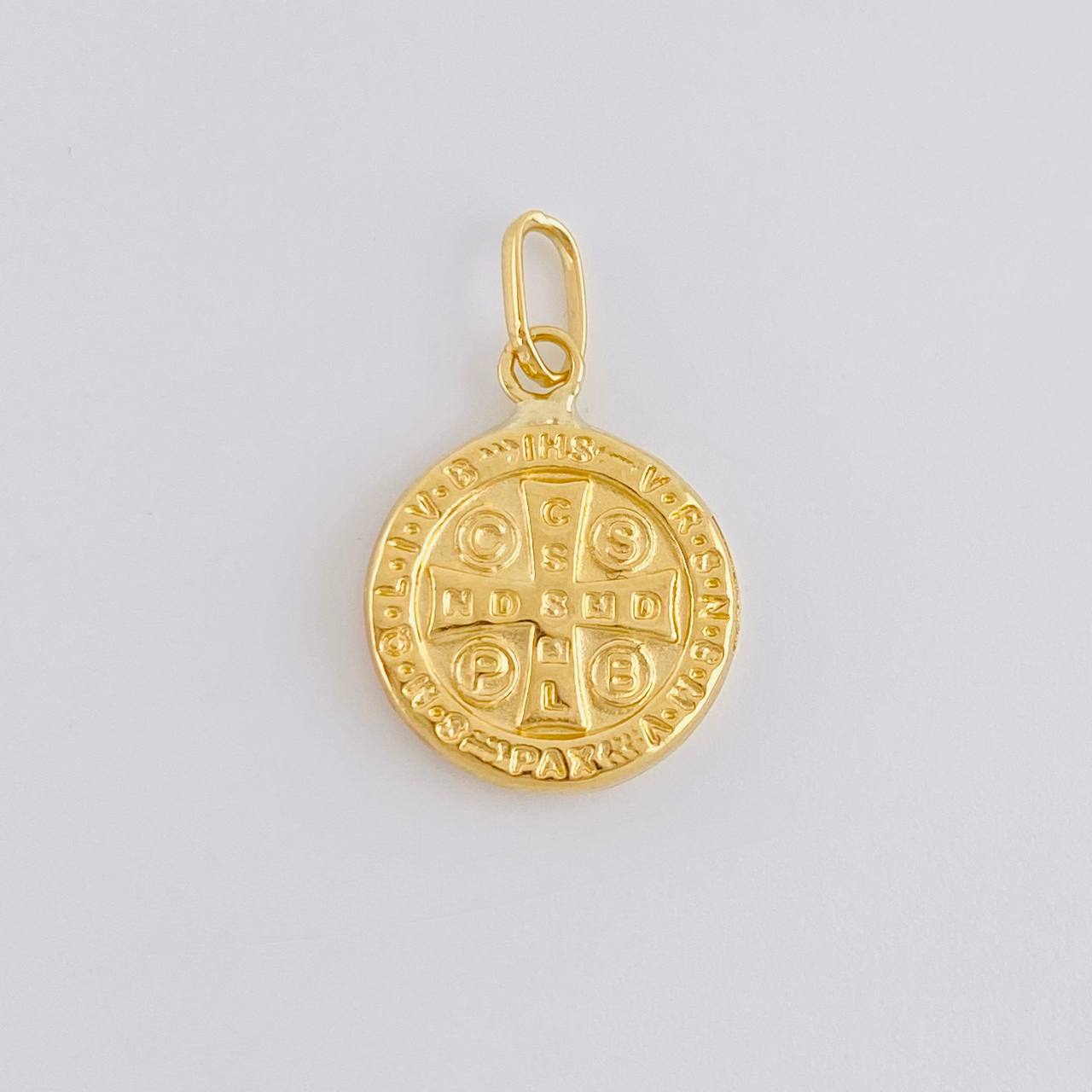 Dije San Benito 1 g / 2.4 cm Oro Amarillo 18K