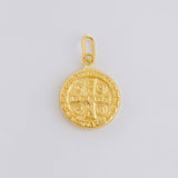 Dije San Benito 1 g / 2.4 cm Oro Amarillo 18K