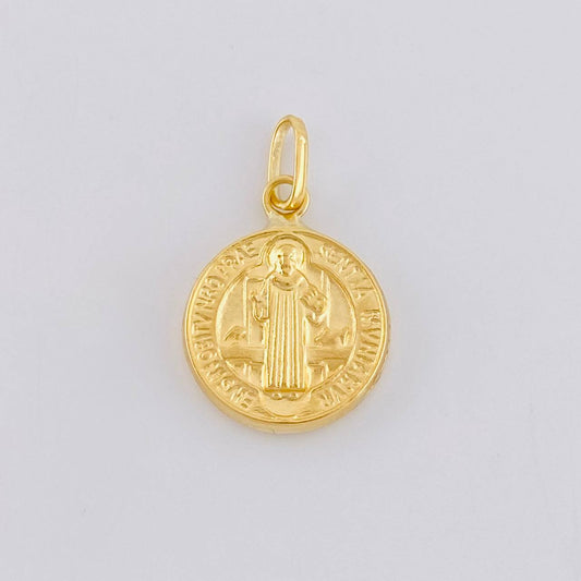 Dije San Benito 0.7 g / 1.9 cm Oro Amarillo 18K