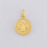 Dije San Benito 0.8 g / 1.9 cm Oro Amarillo 18K