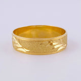 Anillo Argolla Abedul Mate 3.15 g / T9 1/4 Oro Amarillo 18K
