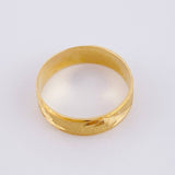 Anillo Argolla Abedul Mate 2.25 g / T7 1/2 Oro Amarillo 18K