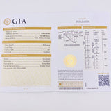 Topos Seis Garras Diamantes 1,3 Qts 2.05 g / 5.1 mm Oro Amarillo 18K