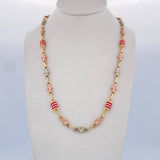Cadena Rustica Flores 12.5gr / 60cm / Oro 18K &