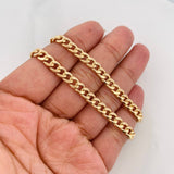 Cadena Cubana 19.1 g / 60 cm / 5.15 mm Oro Amarillo 18K