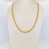Cadena Cubana 19.1 g / 60 cm / 5.15 mm Oro Amarillo 18K