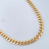 Cadena Cubana 28.7gr / 60cm / Oro Amarillo Nac.Esp. 18K &