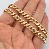 Cadena Cubana 28.7gr / 60cm / Oro Amarillo Nac.Esp. 18K &