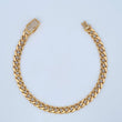 Pulso Cubana 8.15gr / 20cm / Oro Amarillo Nac.Esp. 18K &
