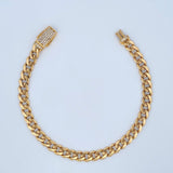 Pulso Cubana 8.15gr / 20cm / Oro Amarillo Nac.Esp. 18K &