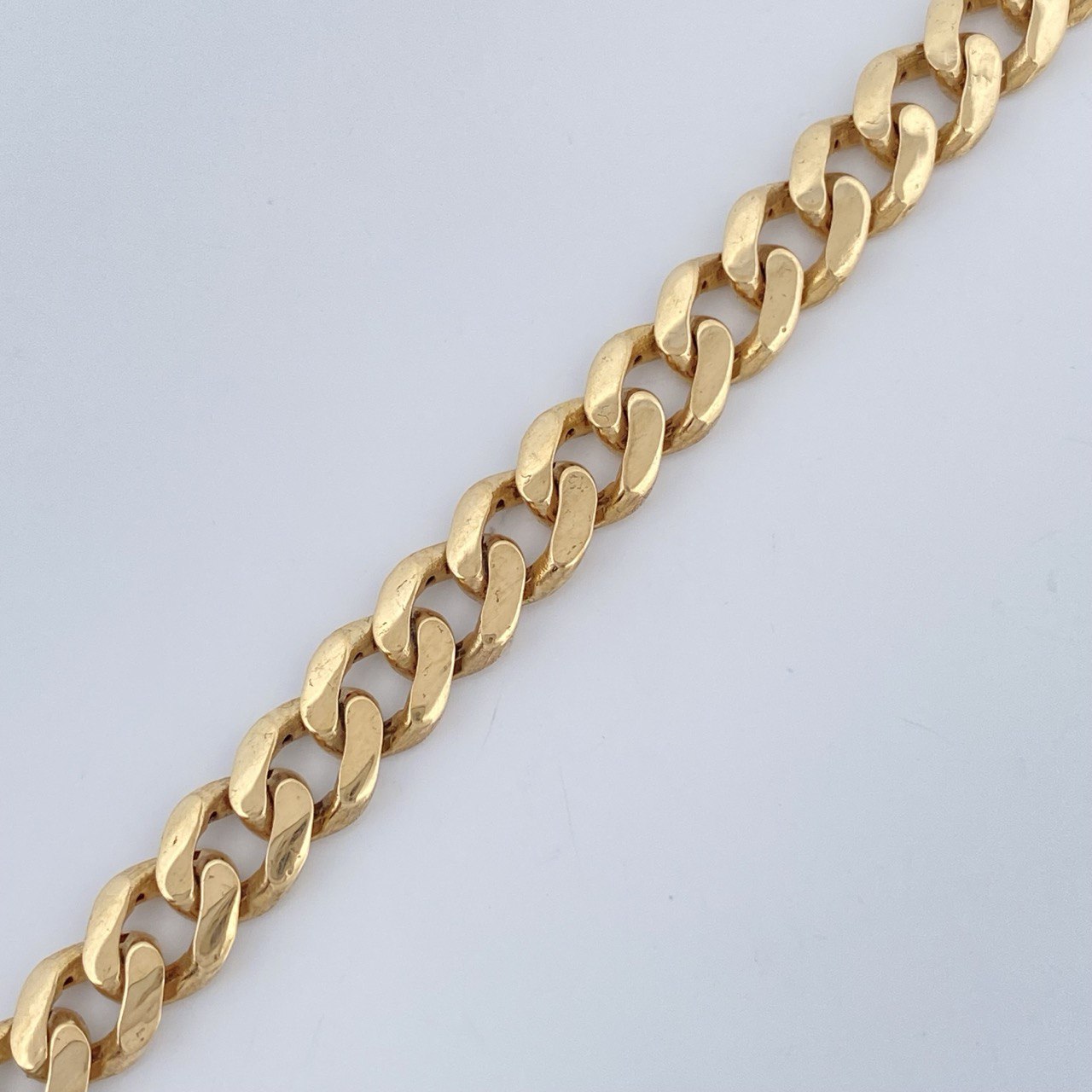 Pulso Cubana 8.15gr / 20cm / Oro Amarillo Nac.Esp. 18K &