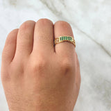 Anillo Marco Abaco 3.75gr / T9 3/4 / Oro Amarillo 18K