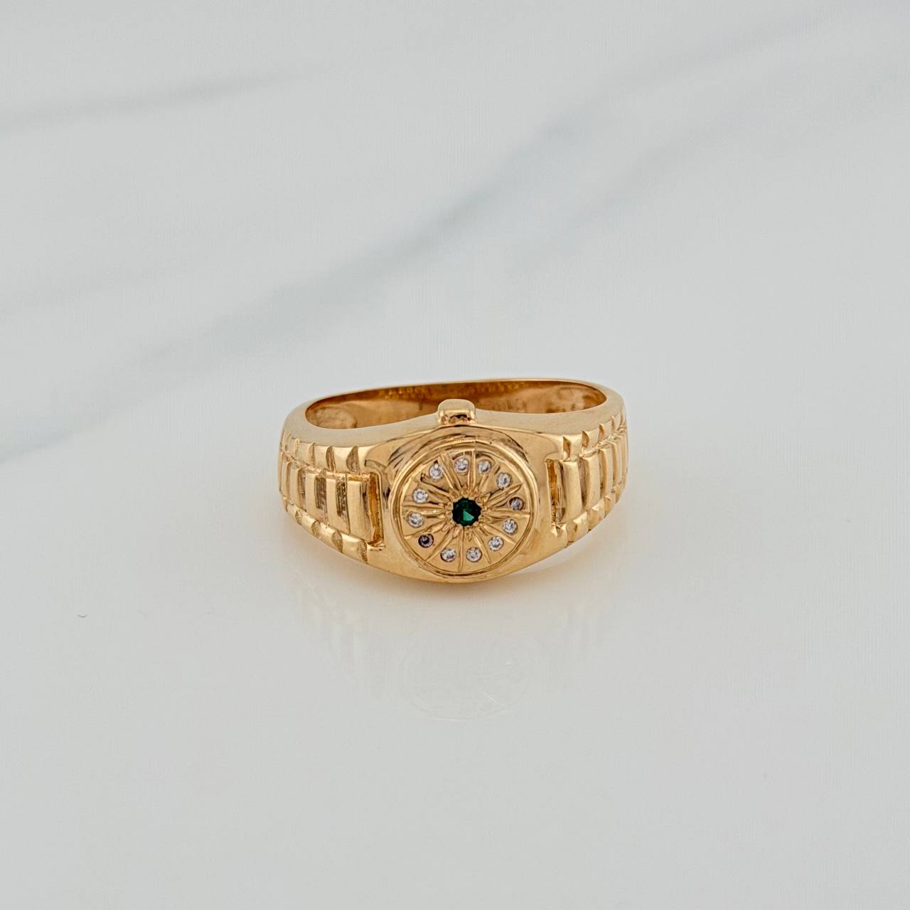 Anillo Crono Tempo 7.15gr / T11 1/4 / Oro Amarillo 18K %