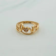 Anillo Love 2.4gr / T5 3/4 / Oro Amarillo 18K %