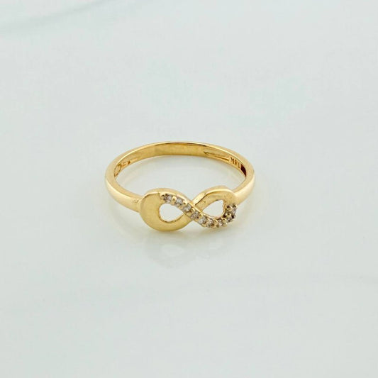 Anillo Infinito 1.6gr / T5 1/2 / Oro Amarillo 18K %