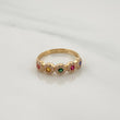 Anillo Churumbela Tupido 2.15gr / T6 1/4 / Oro Amarillo 18K %