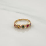 Anillo Churumbela Tupido 2.15gr / T6 1/4 / Oro Amarillo 18K %